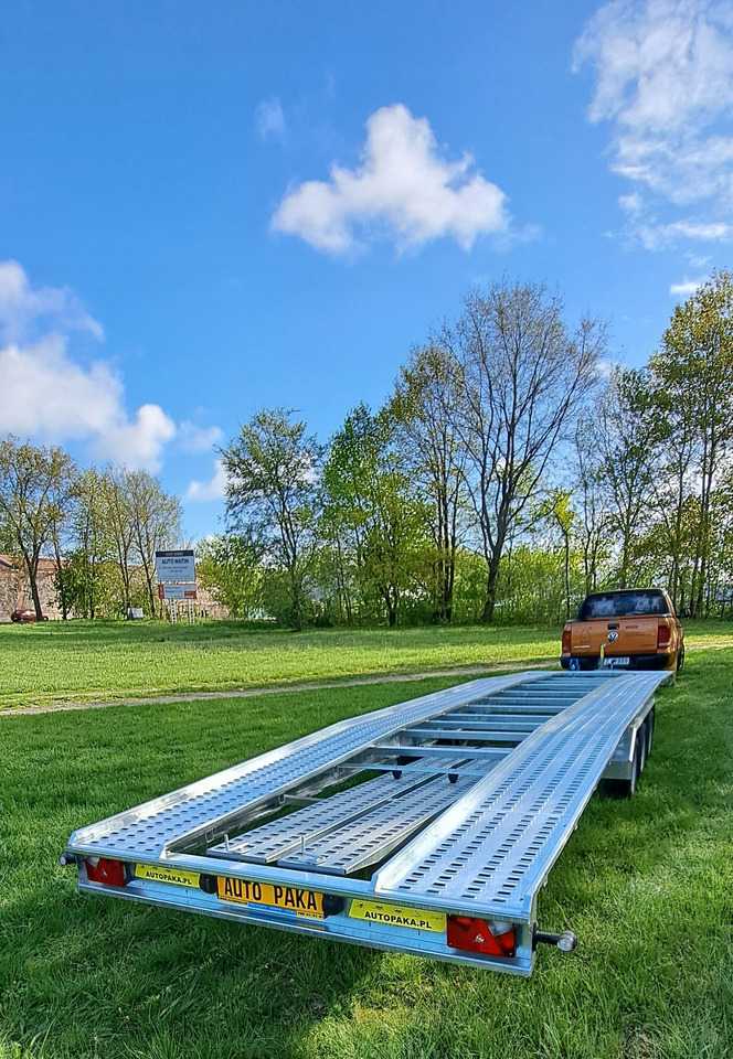 LAWETA Z NAJAZDAMI NA 2 AUTA 8,5x2M DMC 3500, 3 OSIE / CAR TRANSPORTER WITH RAMPS FOR 2 CARS 8.5x2M DMC 3500, 3 AXLES - Autotransporter Anhänger: das Bild 2 LAWETA Z NAJAZDAMI NA 2 AUTA 8,5x2M DMC 3500, 3 OSIE / CAR TRANSPORTER WITH RAMPS FOR 2 CARS 8.5x2M DMC 3500, 3 AXLES - Autotransporter Anhänger: das Bild 2