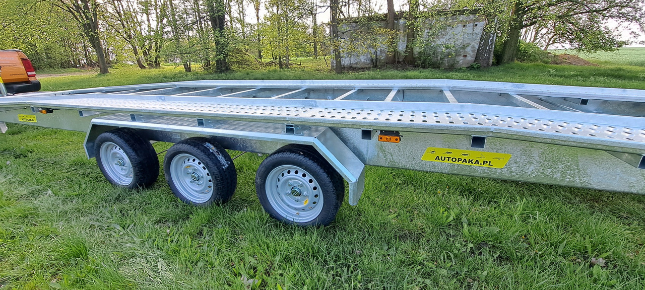 LAWETA Z NAJAZDAMI NA 2 AUTA 8,5x2M DMC 3500, 3 OSIE / CAR TRANSPORTER WITH RAMPS FOR 2 CARS 8.5x2M DMC 3500, 3 AXLES - Autotransporter Anhänger: das Bild 5 LAWETA Z NAJAZDAMI NA 2 AUTA 8,5x2M DMC 3500, 3 OSIE / CAR TRANSPORTER WITH RAMPS FOR 2 CARS 8.5x2M DMC 3500, 3 AXLES - Autotransporter Anhänger: das Bild 5