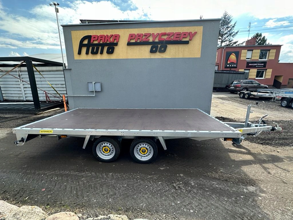 PLATFORMY PRZYCZEPA 4x2 WARK DMC 2700 / WARK 4x2 Platform Trailer DMC 2700 - Pritschenanhänger/ Plattformanhänger: das Bild 2 PLATFORMY PRZYCZEPA 4x2 WARK DMC 2700 / WARK 4x2 Platform Trailer DMC 2700 - Pritschenanhänger/ Plattformanhänger: das Bild 2