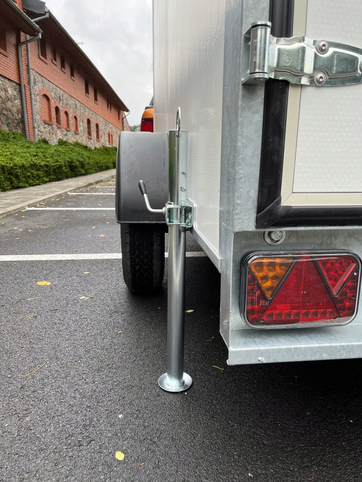 Koffer Anhänger neu kaufen PRZYCZEPA KONTENER CARGO BOX 2,6 x 1,5 ZABUDOWANA / CARGO CONTAINER TRAILER BOX 2.6 x 1.5 ENCLOSED: das Bild 8