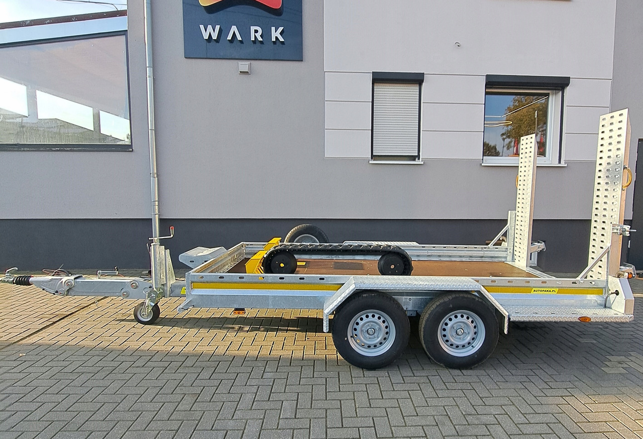 PRZYCZEPA WARK KHD DO MINIKOPARKI KOPARKI REGULOWANY DYSZEL DMC 3500 / WARK KHD TRAILER FOR MINI EXCAVATOR WITH ADJUSTABLE DRAWBAR DMC 3500 - Baumaschinenanhänger: das Bild 2 PRZYCZEPA WARK KHD DO MINIKOPARKI KOPARKI REGULOWANY DYSZEL DMC 3500 / WARK KHD TRAILER FOR MINI EXCAVATOR WITH ADJUSTABLE DRAWBAR DMC 3500 - Baumaschinenanhänger: das Bild 2