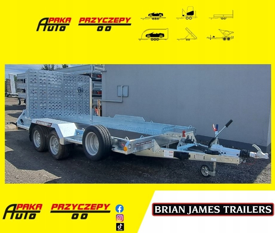 PRZYCZEPA Z RAMPĄ POD KOPARKĘ DO MINIKOPARKI 3500 / TRAILER WITH RAMPS FOR EXCAVATOR MINI EXCAVATOR 3500 - Baumaschinenanhänger: das Bild 1 PRZYCZEPA Z RAMPĄ POD KOPARKĘ DO MINIKOPARKI 3500 / TRAILER WITH RAMPS FOR EXCAVATOR MINI EXCAVATOR 3500 - Baumaschinenanhänger: das Bild 1