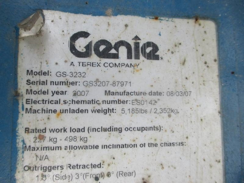 Genie GS 3232 - Scherenbühne: das Bild 2 Genie GS 3232 - Scherenbühne: das Bild 2