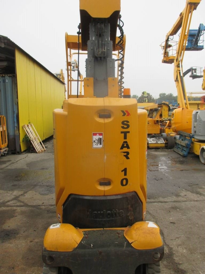 Haulotte Star 10 - Teleskopmastbühne: das Bild 3 Haulotte Star 10 - Teleskopmastbühne: das Bild 3