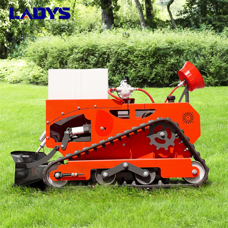 LADYS LD1000 Multi-function remote control lawn mower Track crawler gasoline gas All-terrain Agricultural Sprayers Pesticide spraying lawn mower for sale - Rasenmäher: das Bild 3 LADYS LD1000 Multi-function remote control lawn mower Track crawler gasoline gas All-terrain Agricultural Sprayers Pesticide spraying lawn mower for sale - Rasenmäher: das Bild 3