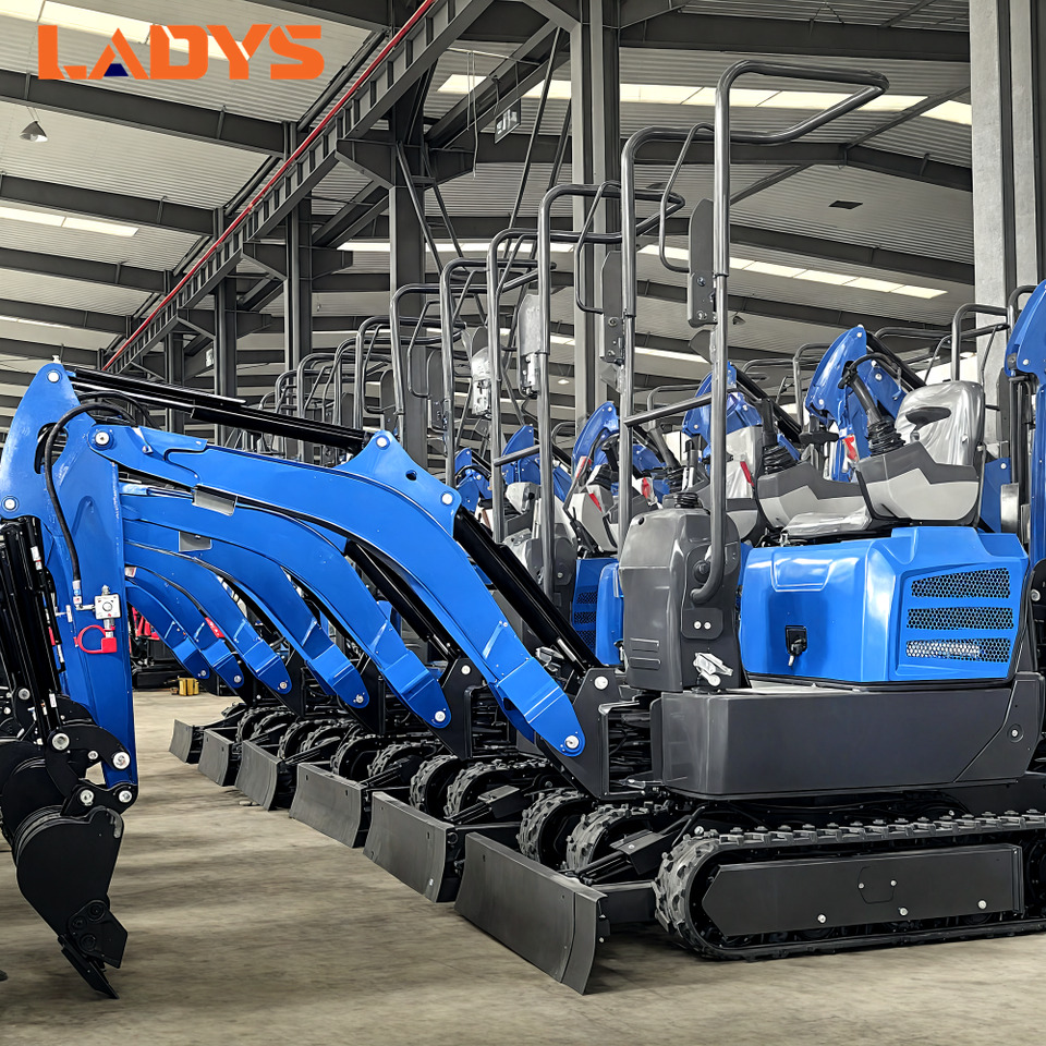 Minibagger neu kaufen LADYS LA16Pro Mini Excavator Digger Miniexcavadora EPA Kubota Engine Mini Excavator For Sale With Mini Excavator Attachment Set: das Bild 6
