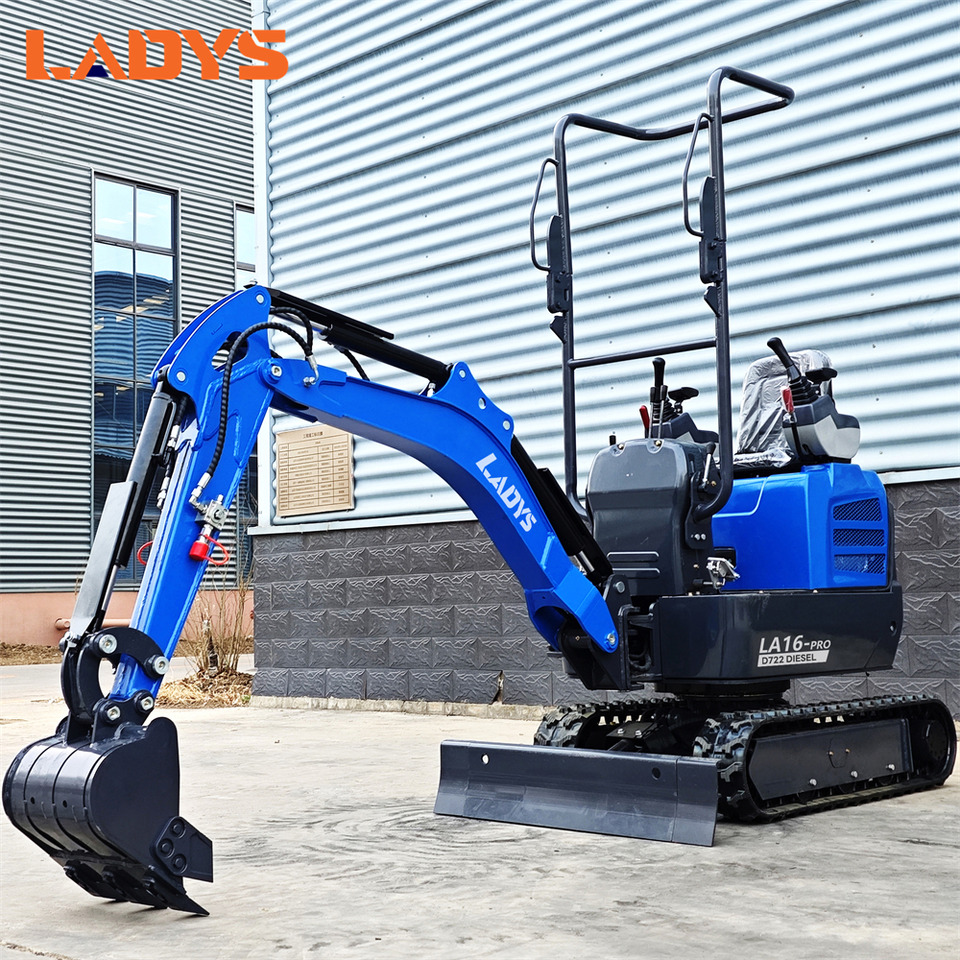 LADYS LA16Pro Mini Excavator Digger Miniexcavadora EPA Kubota Engine Mini Excavator For Sale With Mini Excavator Attachment Set - Minibagger: das Bild 4 LADYS LA16Pro Mini Excavator Digger Miniexcavadora EPA Kubota Engine Mini Excavator For Sale With Mini Excavator Attachment Set - Minibagger: das Bild 4