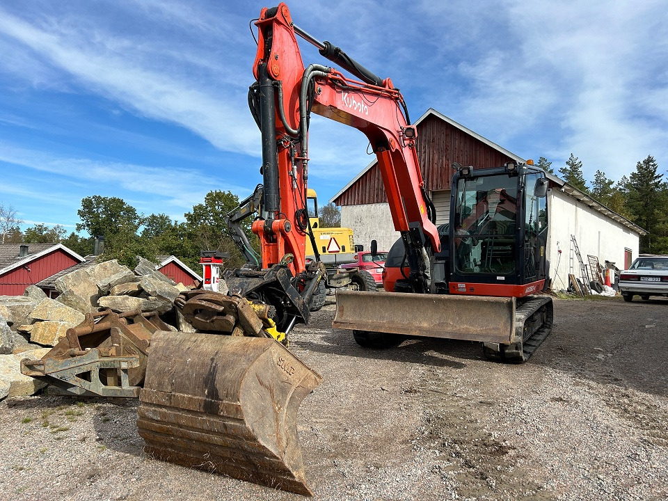 Kubota KX080-4 - Kettenbagger: das Bild 1 Kubota KX080-4 - Kettenbagger: das Bild 1