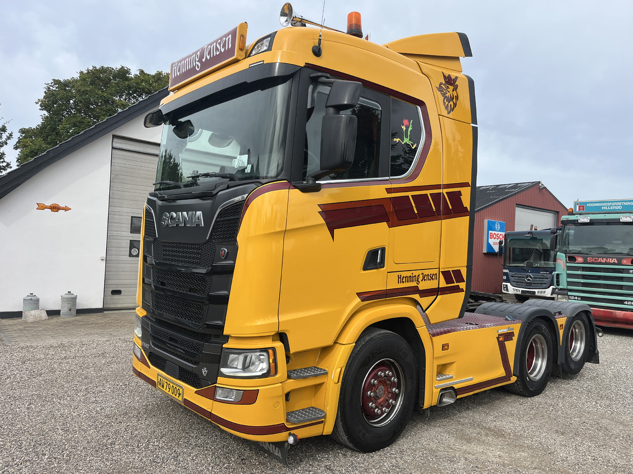 SCANIA S 580 - Sattelzugmaschine: das Bild 1 SCANIA S 580 - Sattelzugmaschine: das Bild 1