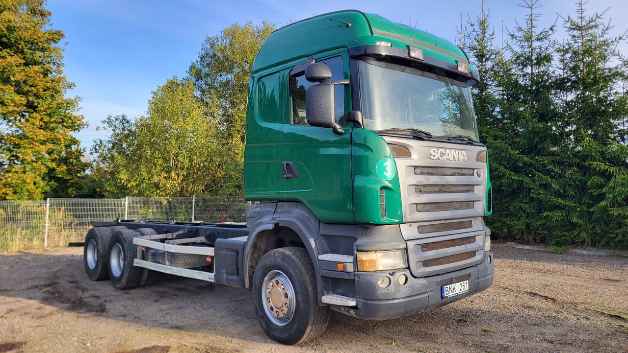 SCANIA R 470 6X4 - Fahrgestell LKW: das Bild 2 SCANIA R 470 6X4 - Fahrgestell LKW: das Bild 2
