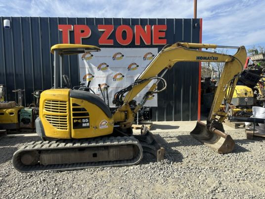 Komatsu PC55MR-3 à 22500 Euros HT - Minibagger: das Bild 1 Komatsu PC55MR-3 à 22500 Euros HT - Minibagger: das Bild 1