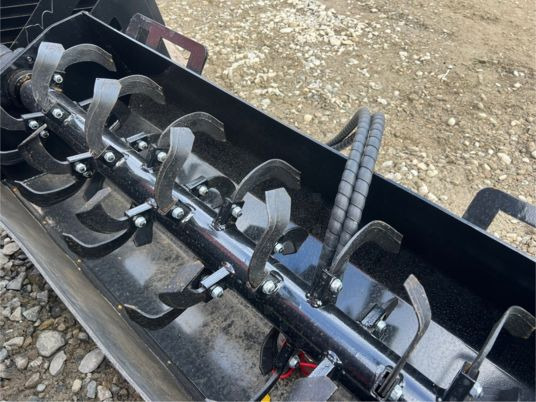 Rotavator / herse rotative pour chargeur - Bodenfräse: das Bild 4 Rotavator / herse rotative pour chargeur - Bodenfräse: das Bild 4