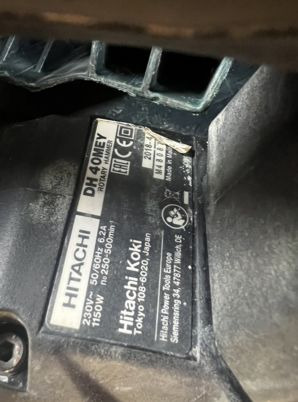 Perforateur / burineur hitachi dh 40 - Werkstattgerät: das Bild 3 Perforateur / burineur hitachi dh 40 - Werkstattgerät: das Bild 3