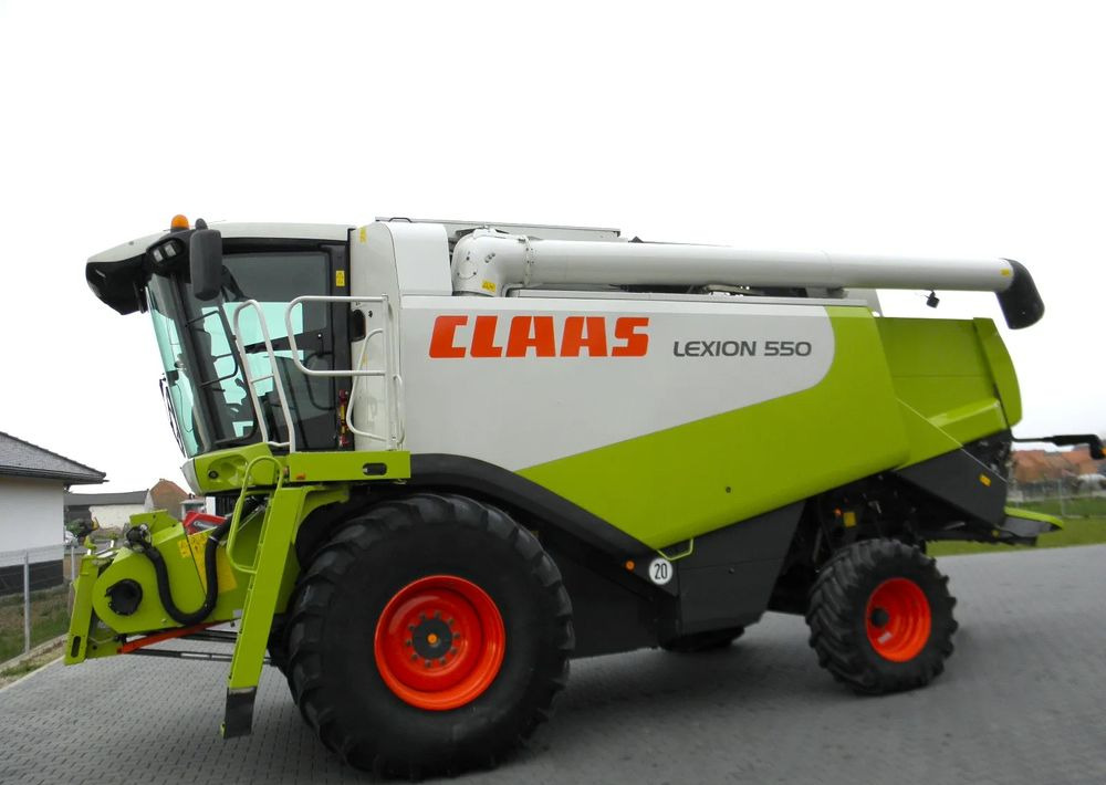 Claas Lexion 550 2008 Rok, Nowsza Wersja, Nie Malowany, Stan Idealny - Mähdrescher: das Bild 5 Claas Lexion 550 2008 Rok, Nowsza Wersja, Nie Malowany, Stan Idealny - Mähdrescher: das Bild 5