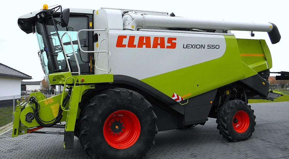 Claas Lexion 550 heder 7,5 Vario, Najbogatsza Wersja, Nie Malowany, Stan Bardzo Dobry - Mähdrescher: das Bild 5 Claas Lexion 550 heder 7,5 Vario, Najbogatsza Wersja, Nie Malowany, Stan Bardzo Dobry - Mähdrescher: das Bild 5