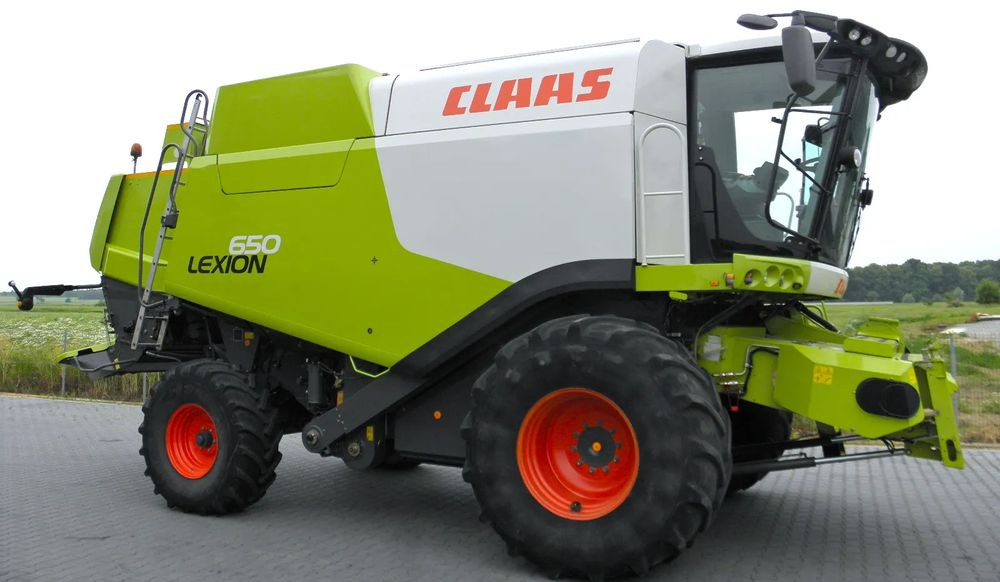 Claas Lexion 650 2014 Rok, heder V750, Nie Malowany, Stan Idealny - Mähdrescher: das Bild 5 Claas Lexion 650 2014 Rok, heder V750, Nie Malowany, Stan Idealny - Mähdrescher: das Bild 5