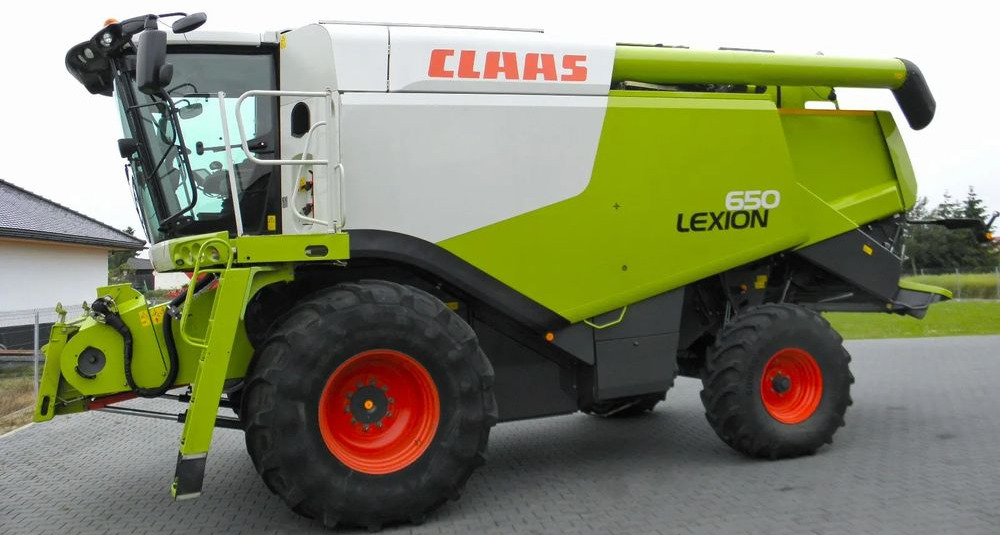Claas Lexion 650 2014 Rok, heder V750, Nie Malowany, Stan Idealny - Mähdrescher: das Bild 2 Claas Lexion 650 2014 Rok, heder V750, Nie Malowany, Stan Idealny - Mähdrescher: das Bild 2