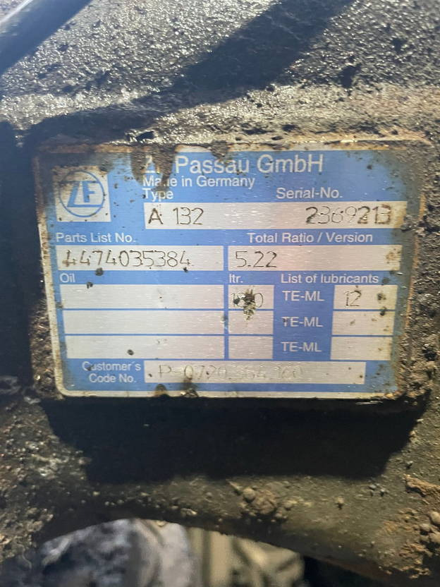 ZF Hinterachse Solaris LE A 132 Antriebsachse ZF 4474035384 - Hinterachse für Bus: das Bild 1 ZF Hinterachse Solaris LE A 132 Antriebsachse ZF 4474035384 - Hinterachse für Bus: das Bild 1