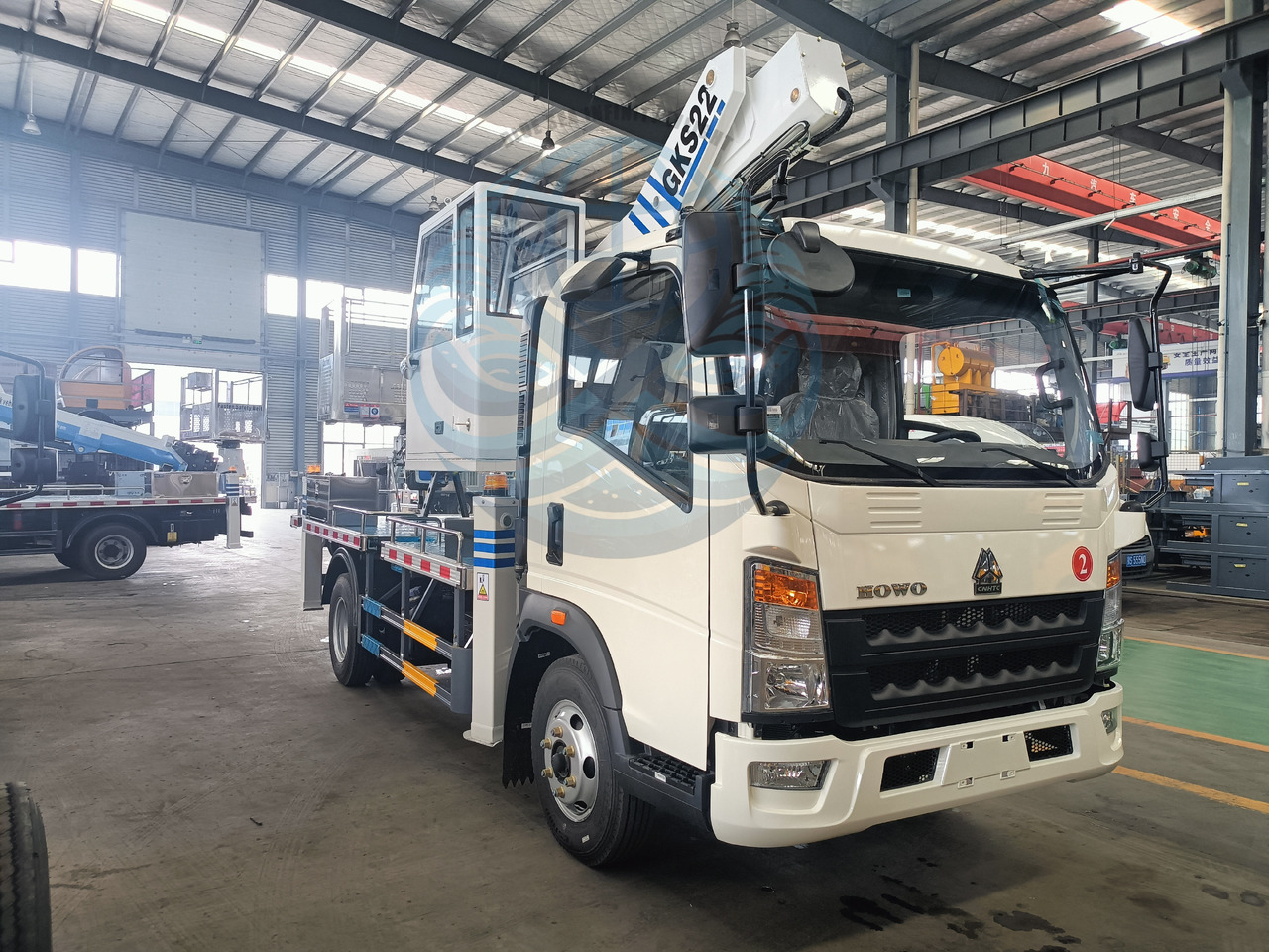 LKW mit Arbeitsbühne neu kaufen SINOTRUK HOWO 45ft-69ft: das Bild 6
