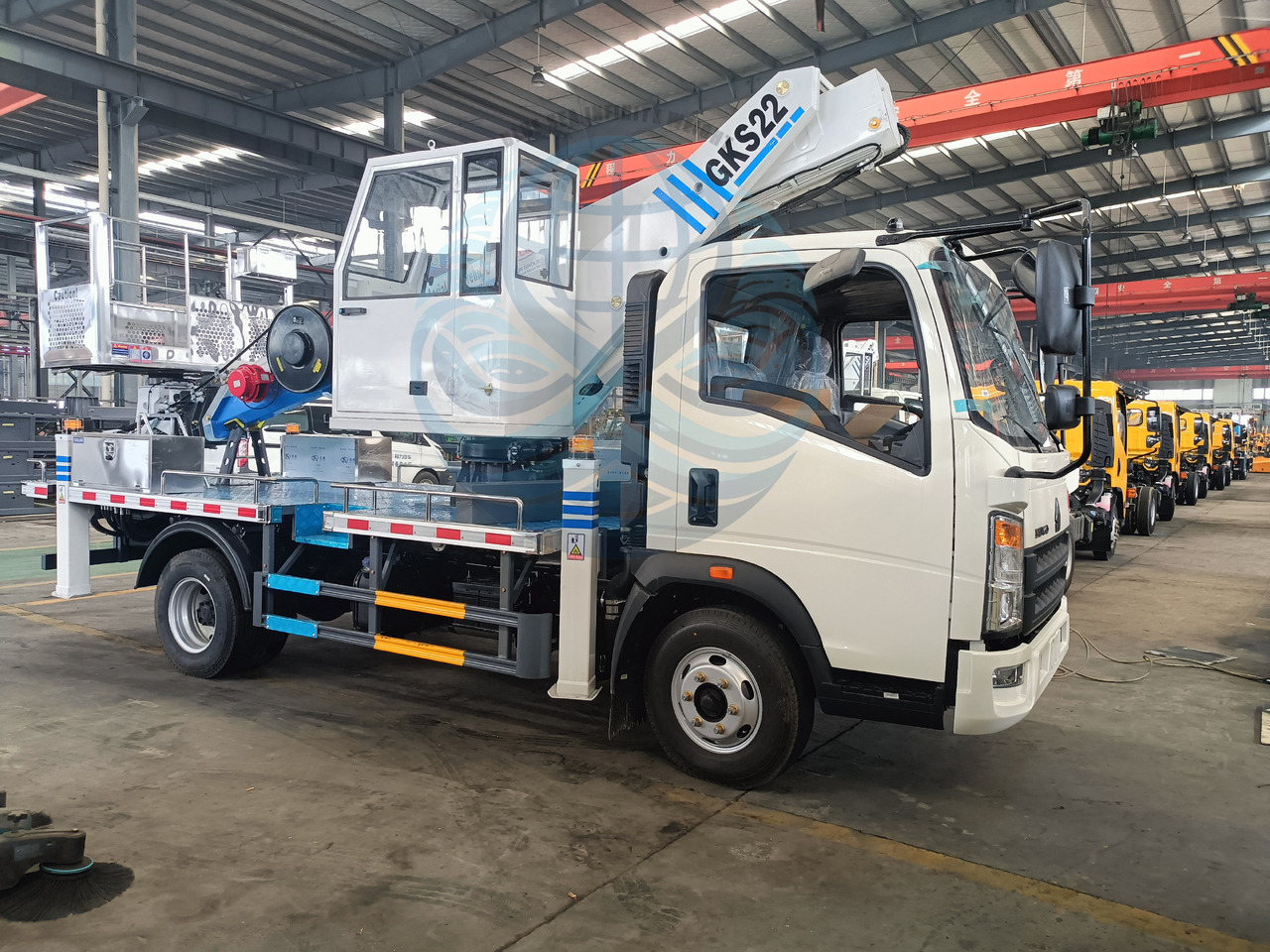 LKW mit Arbeitsbühne neu kaufen SINOTRUK HOWO 45ft-69ft: das Bild 7