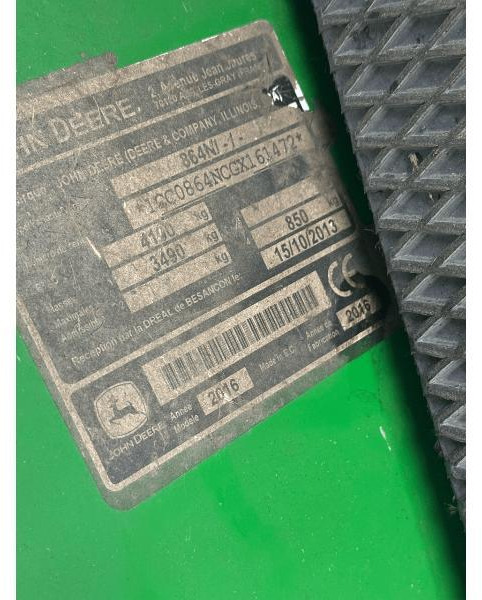 JOHN DEERE 864 MAXICUT - Rundballenpresse: das Bild 2 JOHN DEERE 864 MAXICUT - Rundballenpresse: das Bild 2
