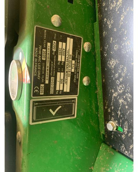 JOHN DEERE V461M - Rundballenpresse: das Bild 3 JOHN DEERE V461M - Rundballenpresse: das Bild 3