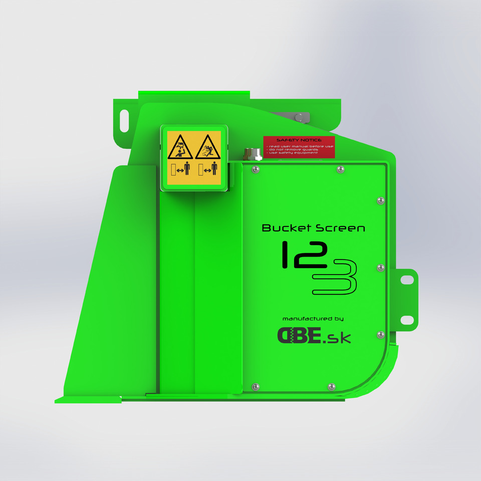 DB Engineering BucketScreen BS-12/3 - Sortierschaufel: das Bild 1 DB Engineering BucketScreen BS-12/3 - Sortierschaufel: das Bild 1