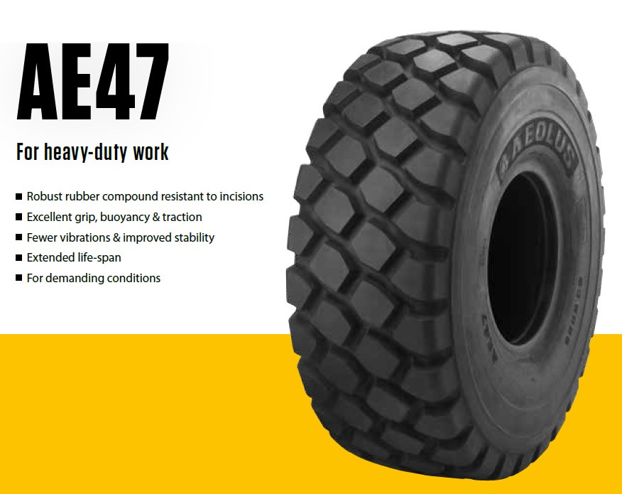 AEOLUS AE47 29,5R25 TL L4/E4 ** – for Loaders & ATD Dump Truck - Felgen und Reifen für Radlader: das Bild 1 AEOLUS AE47 29,5R25 TL L4/E4 ** – for Loaders & ATD Dump Truck - Felgen und Reifen für Radlader: das Bild 1