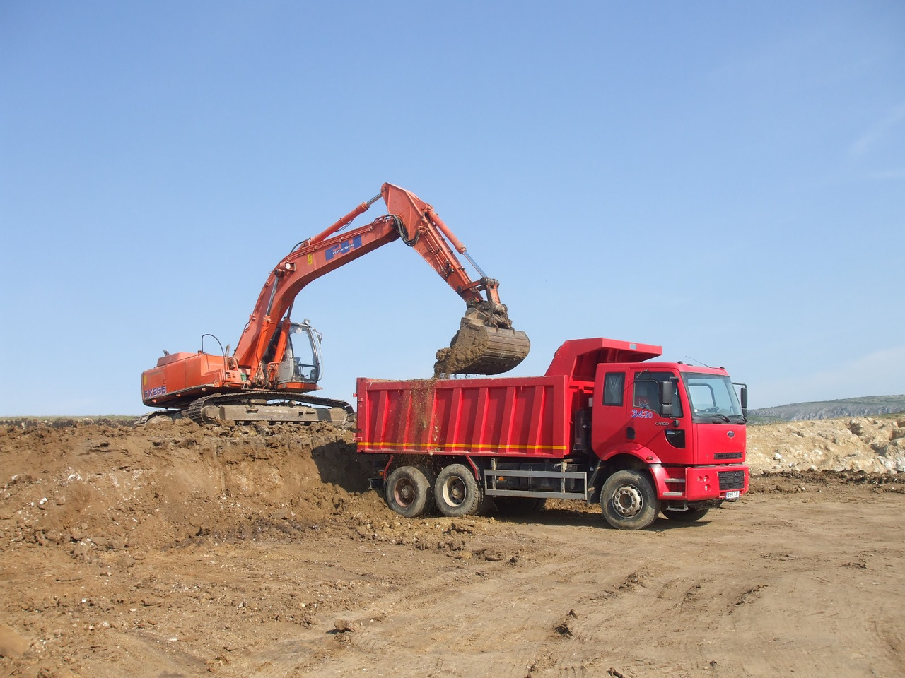 FORD CARGO 3430 D Tipper - Kipper: das Bild 4 FORD CARGO 3430 D Tipper - Kipper: das Bild 4