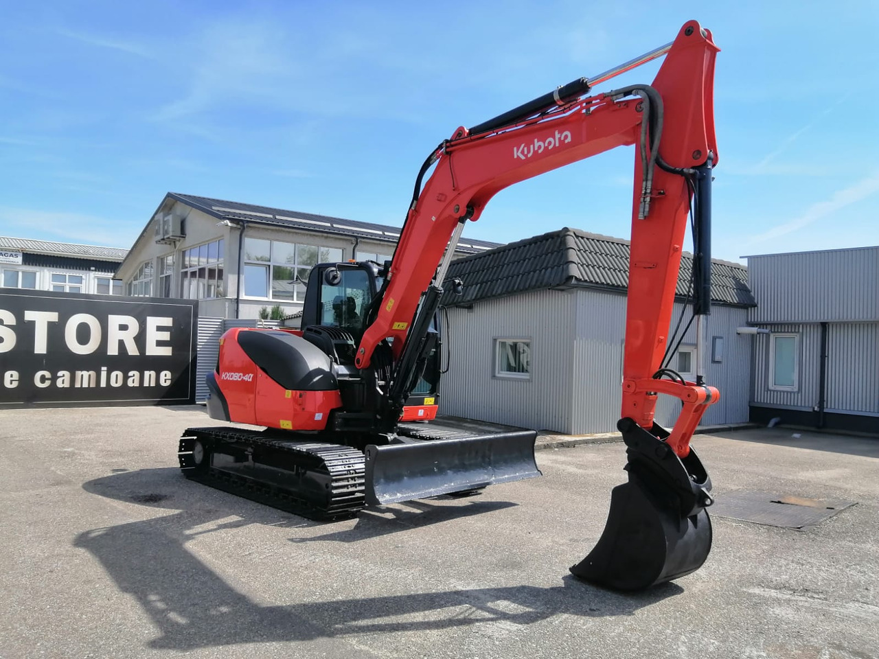 Kubota KX080-4A2 Excavator, TOP !!! - Minibagger: das Bild 5 Kubota KX080-4A2 Excavator, TOP !!! - Minibagger: das Bild 5
