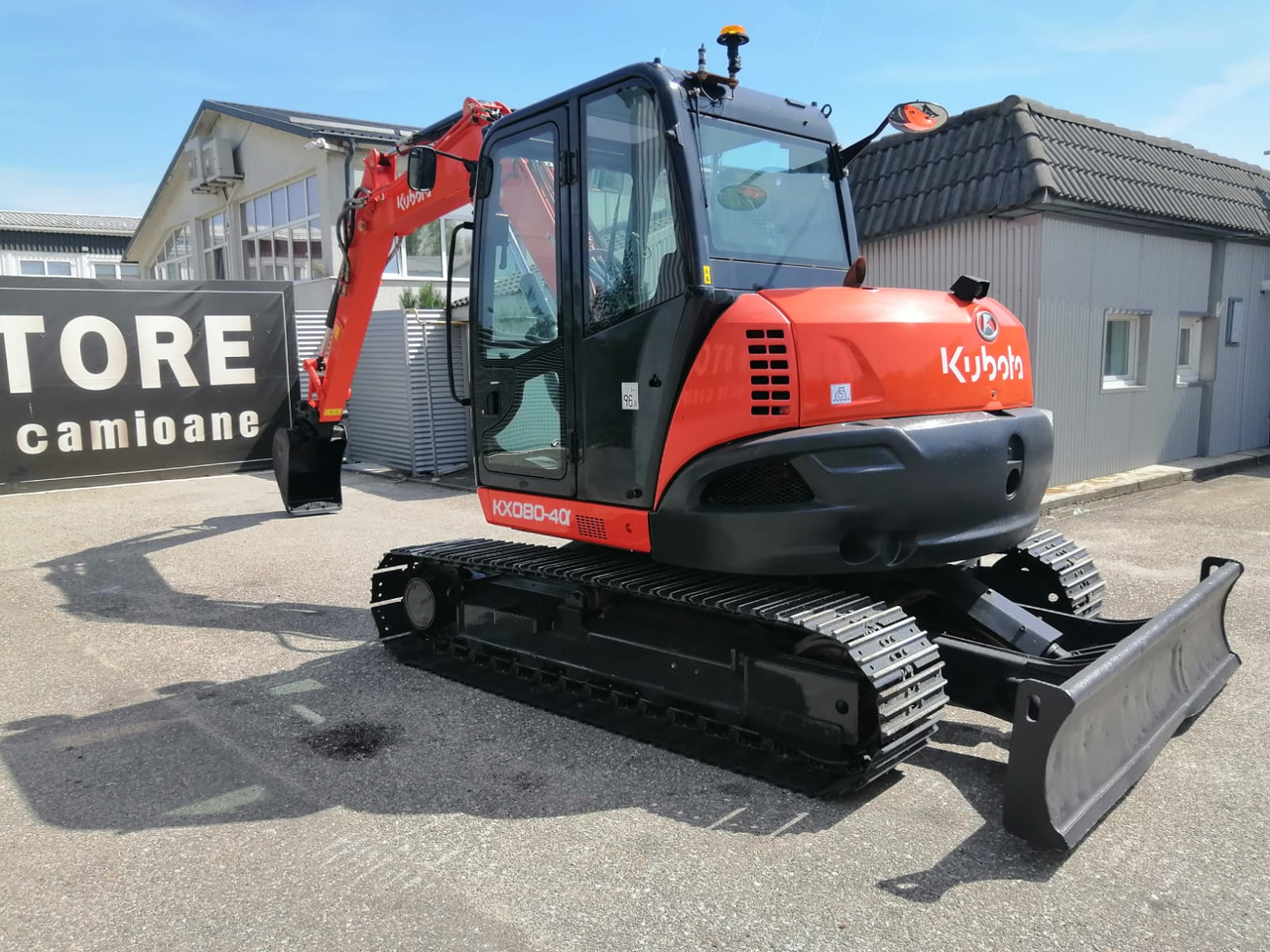 Kubota KX080-4A2 Excavator, TOP !!! - Minibagger: das Bild 2 Kubota KX080-4A2 Excavator, TOP !!! - Minibagger: das Bild 2