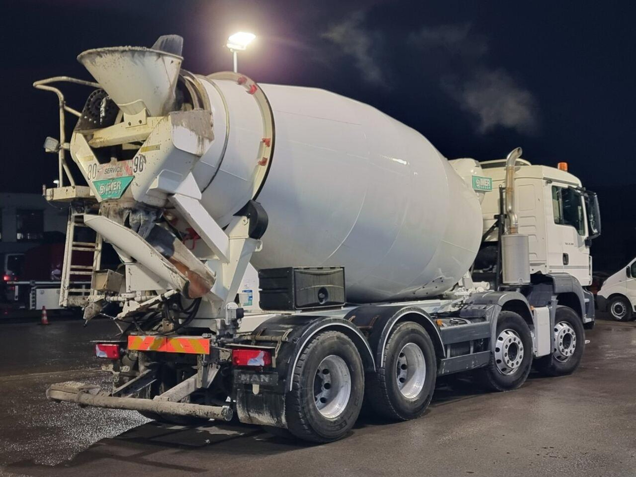 MAN TGS 32.360 8×4 Beton Mixer 9m3 - Fahrmischer: das Bild 3 MAN TGS 32.360 8×4 Beton Mixer 9m3 - Fahrmischer: das Bild 3