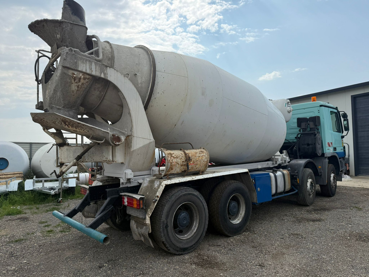 MERCEDES BENZ 3241 CONCRETE MIXER - Fahrmischer: das Bild 5 MERCEDES BENZ 3241 CONCRETE MIXER - Fahrmischer: das Bild 5