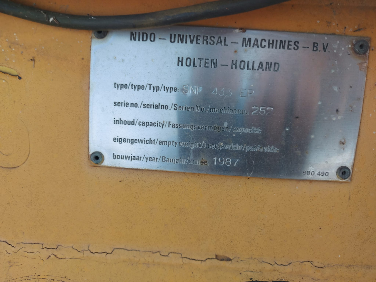 Schneepflug Nido Plow / Snow Blade / – Nido Universal Electrohidraulik – Sn 252: das Bild 9 Schneepflug Nido Plow / Snow Blade / – Nido Universal Electrohidraulik – Sn 252: das Bild 9