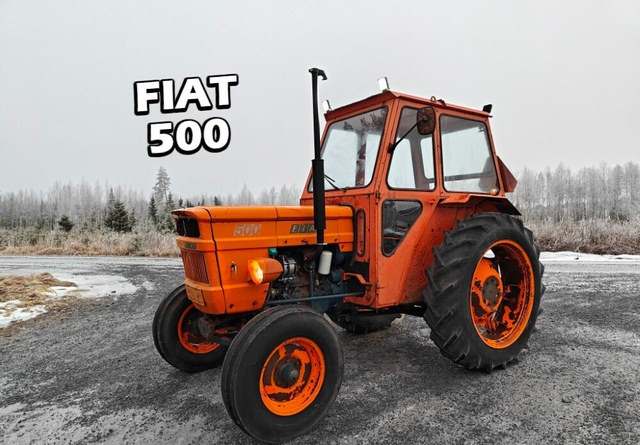Fiat 500 hytillinen pikkutraktori - Traktor: das Bild 1 Fiat 500 hytillinen pikkutraktori - Traktor: das Bild 1