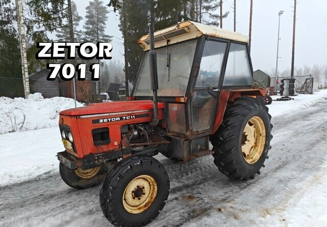 Zetor 7011 traktori - Traktor: das Bild 1 Zetor 7011 traktori - Traktor: das Bild 1