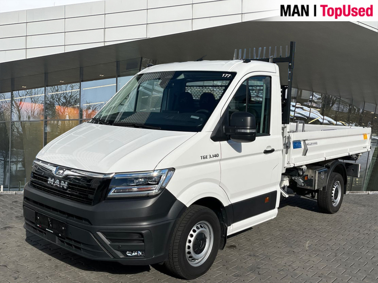 MAN TGE 3.140 4X2F SB kipper 3S Meiller - Kastenwagen: das Bild 1 MAN TGE 3.140 4X2F SB kipper 3S Meiller - Kastenwagen: das Bild 1