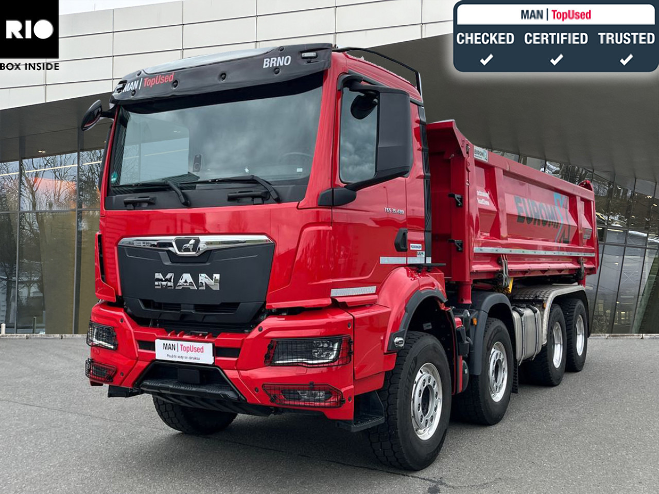 MAN TGS 35.480 8x4 BB CH Euro6 Pritarder Klima AHK ZV - Kipper: das Bild 1 MAN TGS 35.480 8x4 BB CH Euro6 Pritarder Klima AHK ZV - Kipper: das Bild 1