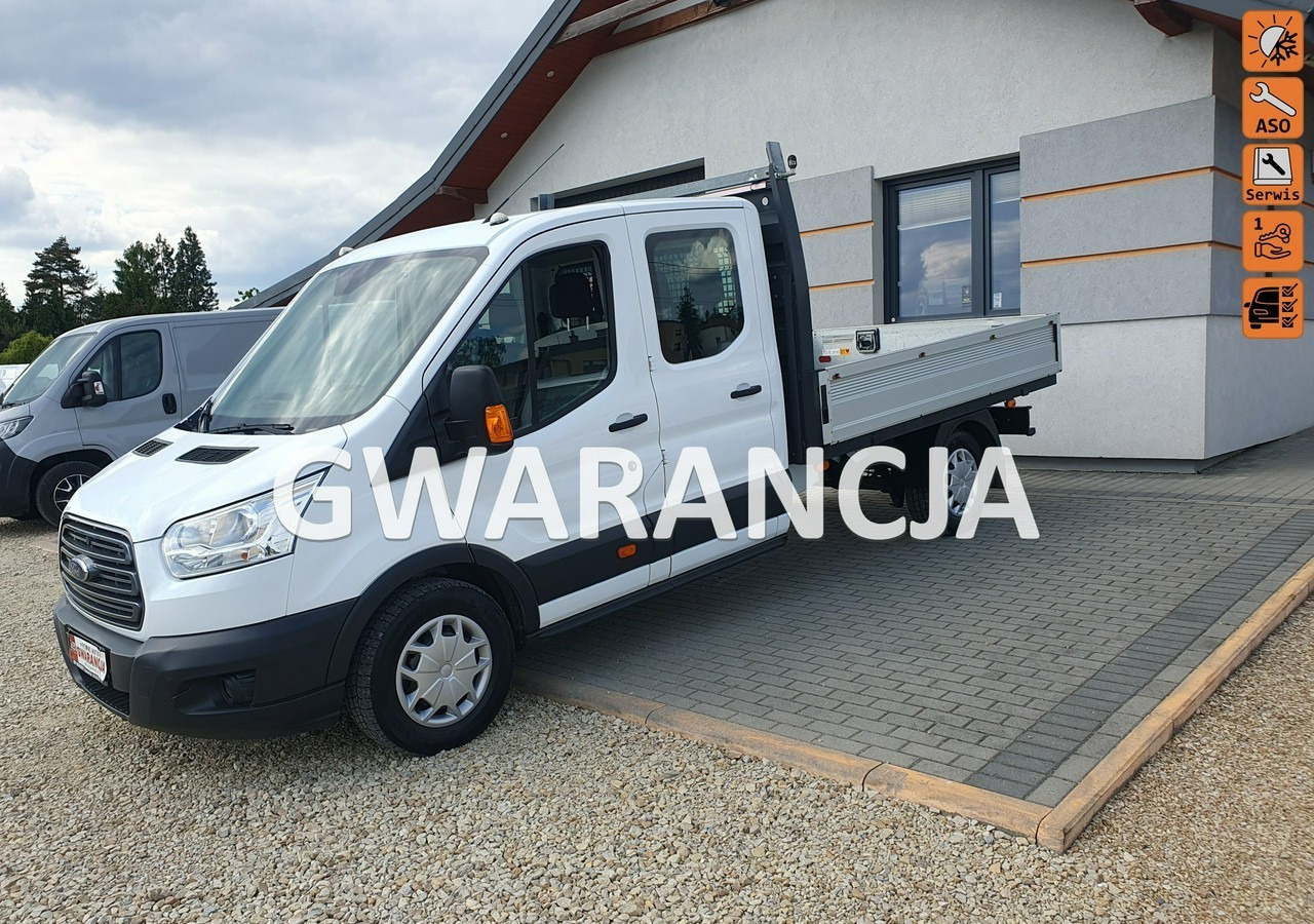 Ford Transit doka*brygadówka *7 osób *klima - Pritsche Transporter, Transporter mit Doppelkabine: das Bild 1 Ford Transit doka*brygadówka *7 osób *klima - Pritsche Transporter, Transporter mit Doppelkabine: das Bild 1