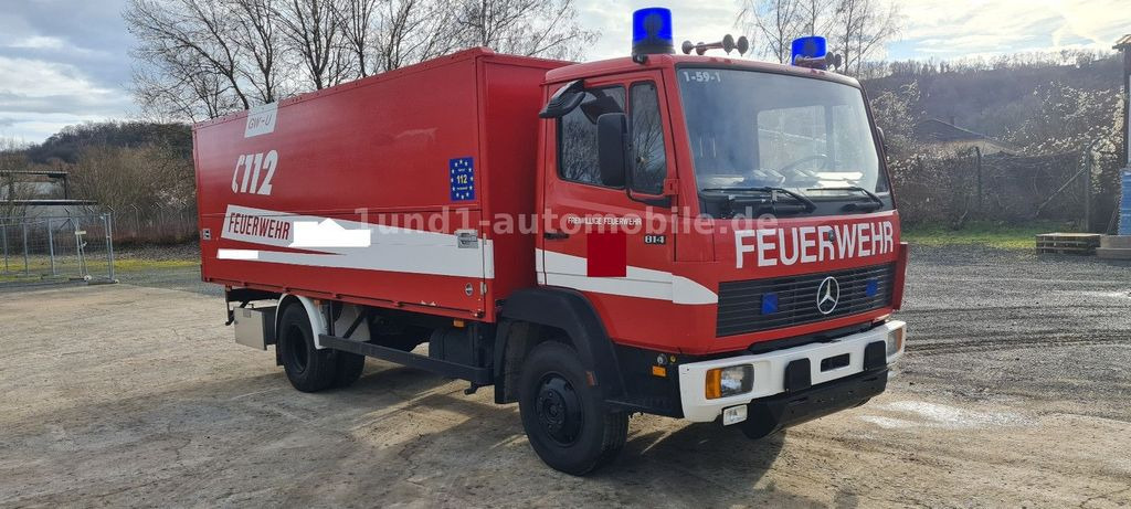 Mercedes-Benz 814 Feuerwehr GWG Edelstahl nur orig. 16.200km 814 Feuerwehr GWG Edelstahl nur orig. 16.200km - Feuerwehrfahrzeug: das Bild 4 Mercedes-Benz 814 Feuerwehr GWG Edelstahl nur orig. 16.200km 814 Feuerwehr GWG Edelstahl nur orig. 16.200km - Feuerwehrfahrzeug: das Bild 4