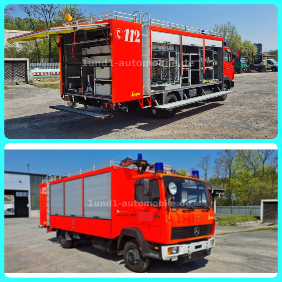 Feuerwehrfahrzeug Mercedes-Benz 817 Feuerwehr GWG Nur 9.650 orig. Km 817 Feuerwehr GWG Nur 9.650 orig. Km: das Bild 16