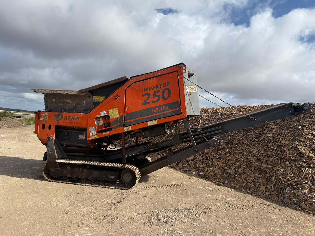 Arjes Impaktor 250 EVO - Industrie Schredder: das Bild 1 Arjes Impaktor 250 EVO - Industrie Schredder: das Bild 1