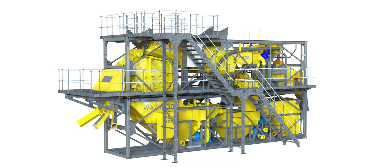 Bruce Complete Modular Twin Platform Washplant - Baumaschine: das Bild 4 Bruce Complete Modular Twin Platform Washplant - Baumaschine: das Bild 4