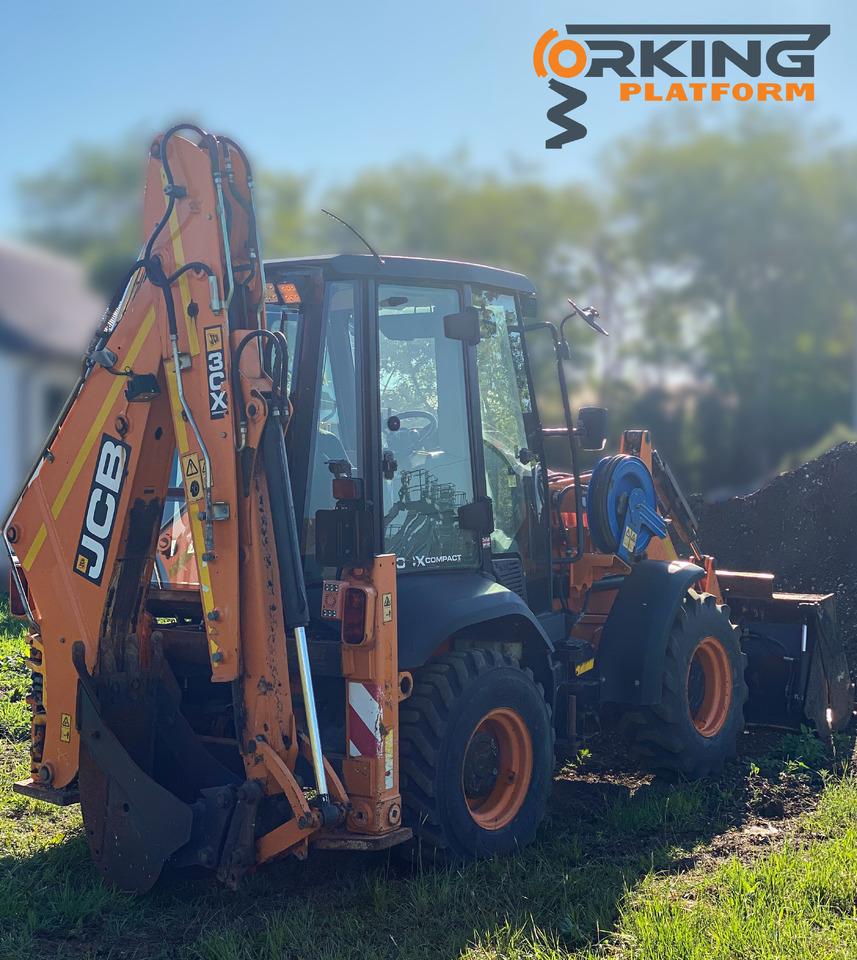 JCB 3CX Compact - Baggerlader: das Bild 2 JCB 3CX Compact - Baggerlader: das Bild 2