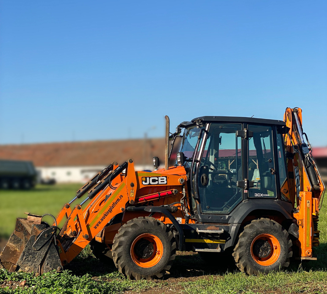 JCB 3CX Compact - Baggerlader: das Bild 1 JCB 3CX Compact - Baggerlader: das Bild 1