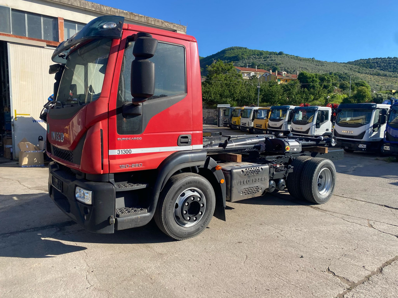 IVECO EUROCARGO 150-280 - Abrollkipper: das Bild 4 IVECO EUROCARGO 150-280 - Abrollkipper: das Bild 4