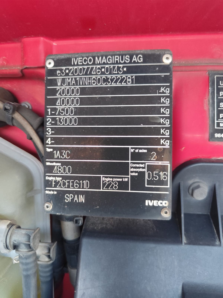 IVECO STRALIS 190S31 - Abrollkipper: das Bild 2 IVECO STRALIS 190S31 - Abrollkipper: das Bild 2