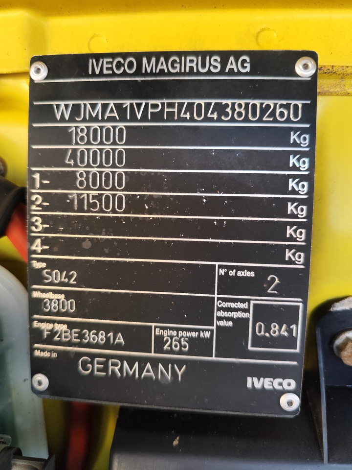 IVECO STRALIS 190S36 - Fahrgestell LKW: das Bild 2 IVECO STRALIS 190S36 - Fahrgestell LKW: das Bild 2