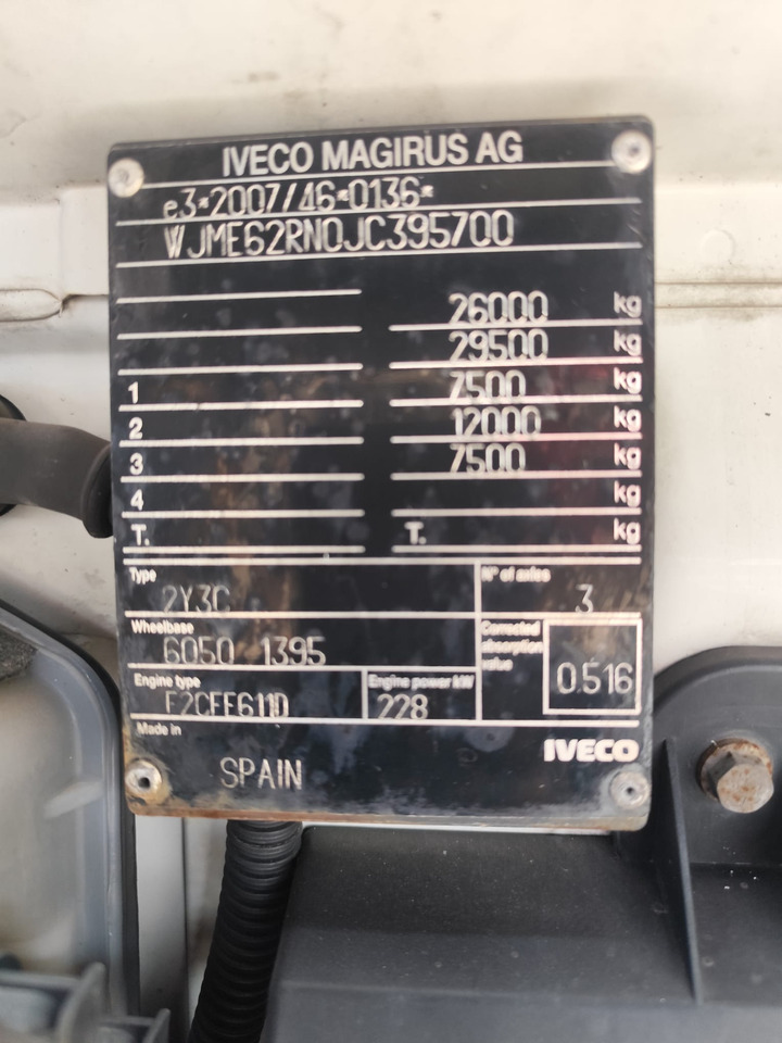 IVECO STRALIS AD 260S31 XP - Abrollkipper: das Bild 5 IVECO STRALIS AD 260S31 XP - Abrollkipper: das Bild 5