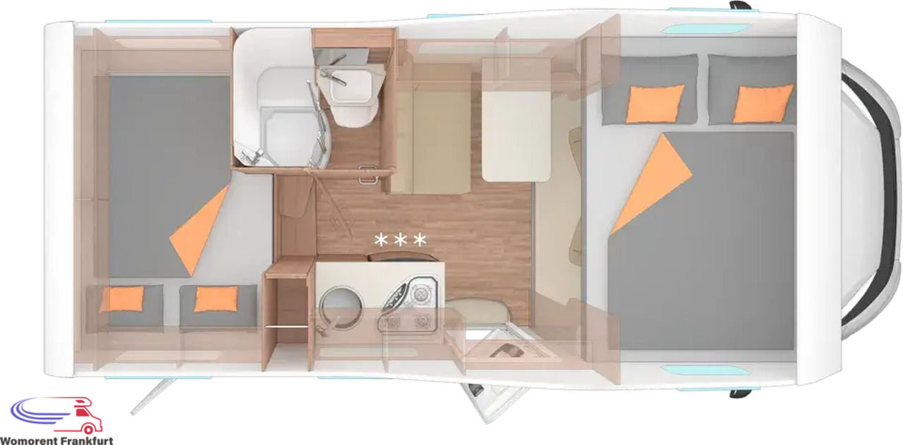 Wohnmobil Weinsberg CaraHome 550 MG - Alkoven Wohnmobil: das Bild 4 Wohnmobil Weinsberg CaraHome 550 MG - Alkoven Wohnmobil: das Bild 4